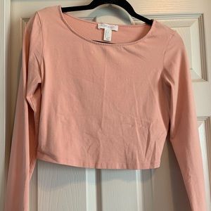 Crop top long sleeve